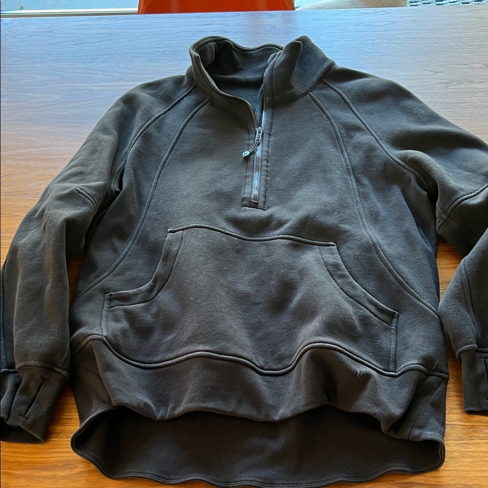 Lululemon Scuba Funnel Neck Half Zip